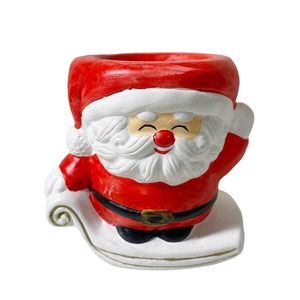 Vintage Lenox Candles, Inc. Santa Clause Tea Light‎ Candle Holder Taiwan